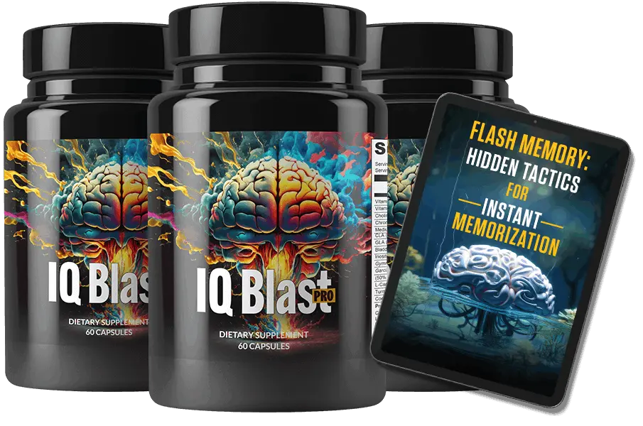 IQ Blast Pro™ Bottle and bonus